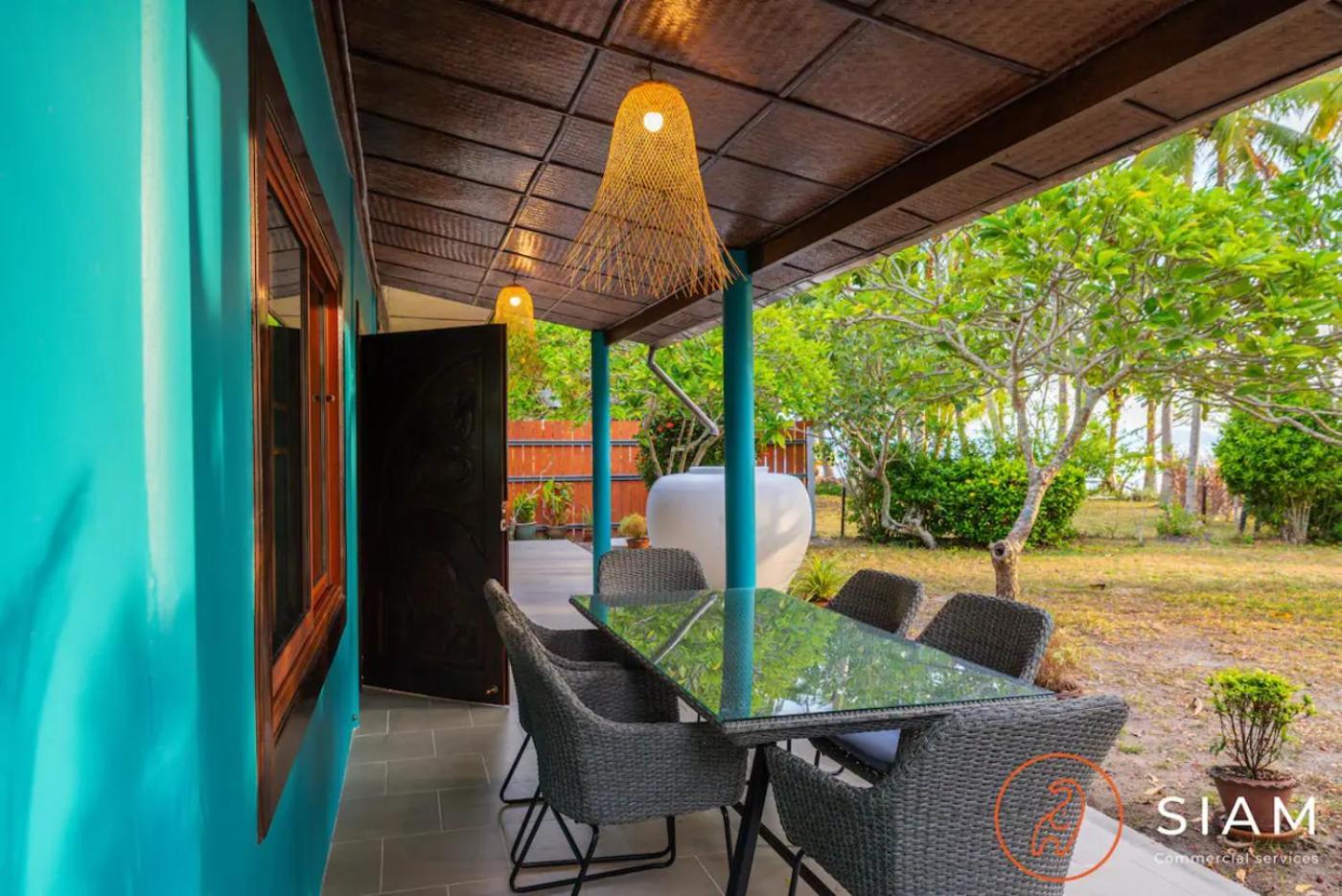 The Wooden Beach House 3Br - Sunset Beach Garden Taling Ngam (Koh Samui) Exterior foto