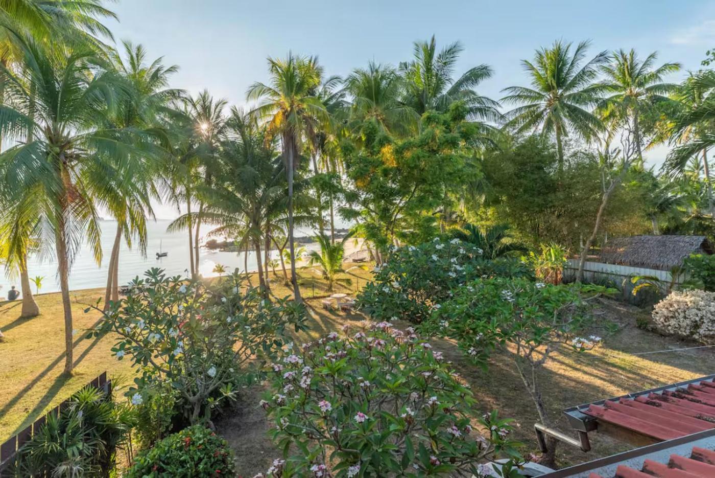 The Wooden Beach House 3Br - Sunset Beach Garden Taling Ngam (Koh Samui) Exterior foto