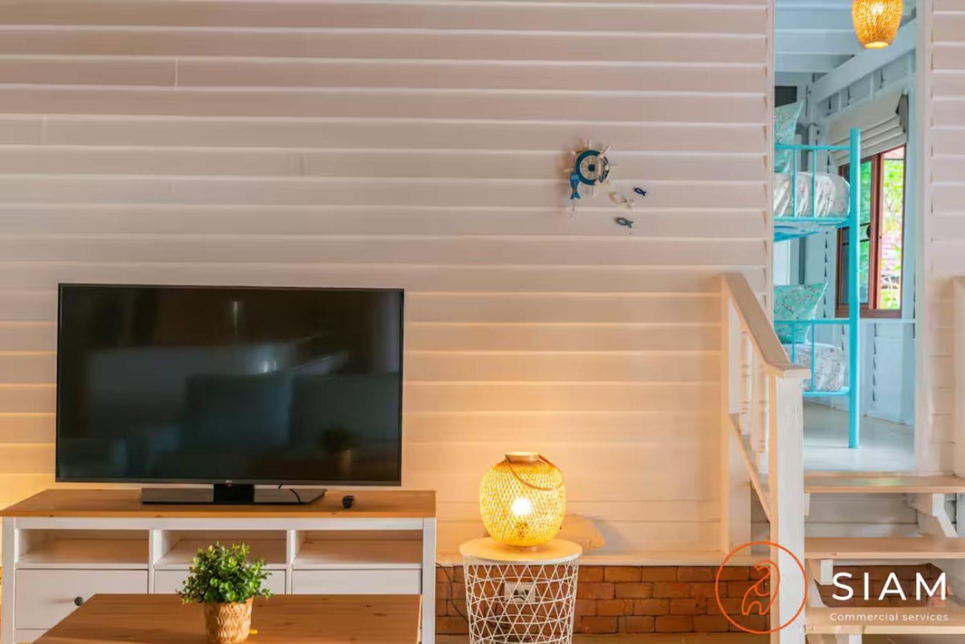 The Wooden Beach House 3Br - Sunset Beach Garden Taling Ngam (Koh Samui) Exterior foto