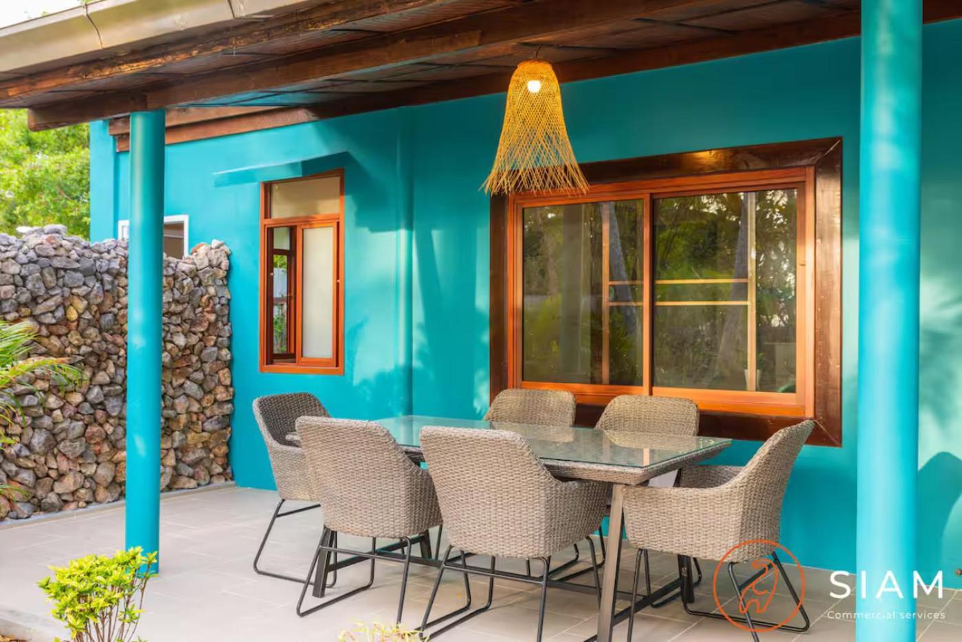 The Wooden Beach House 3Br - Sunset Beach Garden Taling Ngam (Koh Samui) Exterior foto