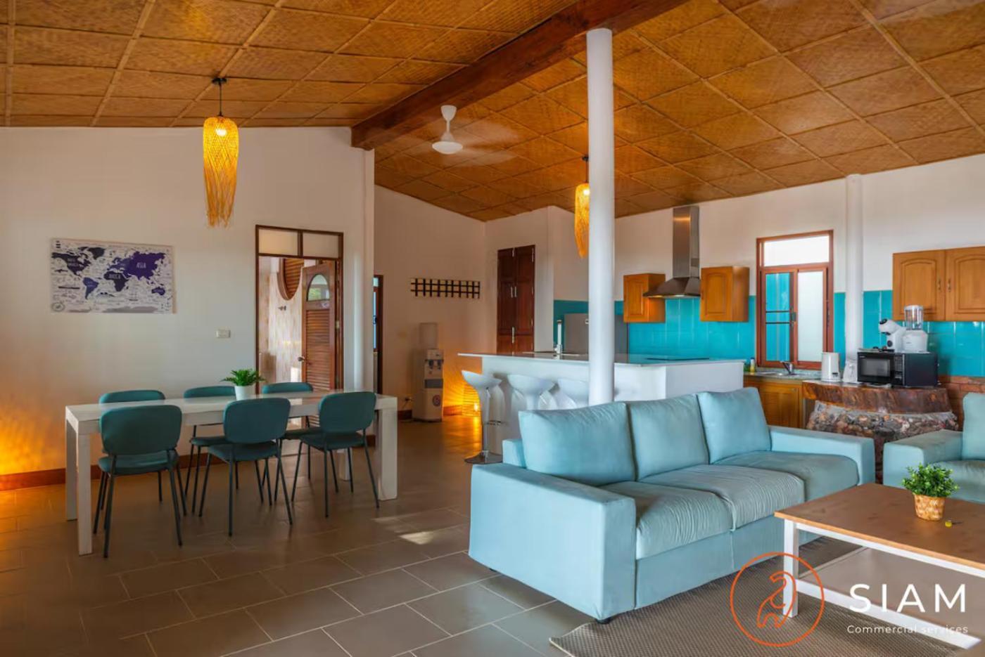 The Wooden Beach House 3Br - Sunset Beach Garden Taling Ngam (Koh Samui) Exterior foto