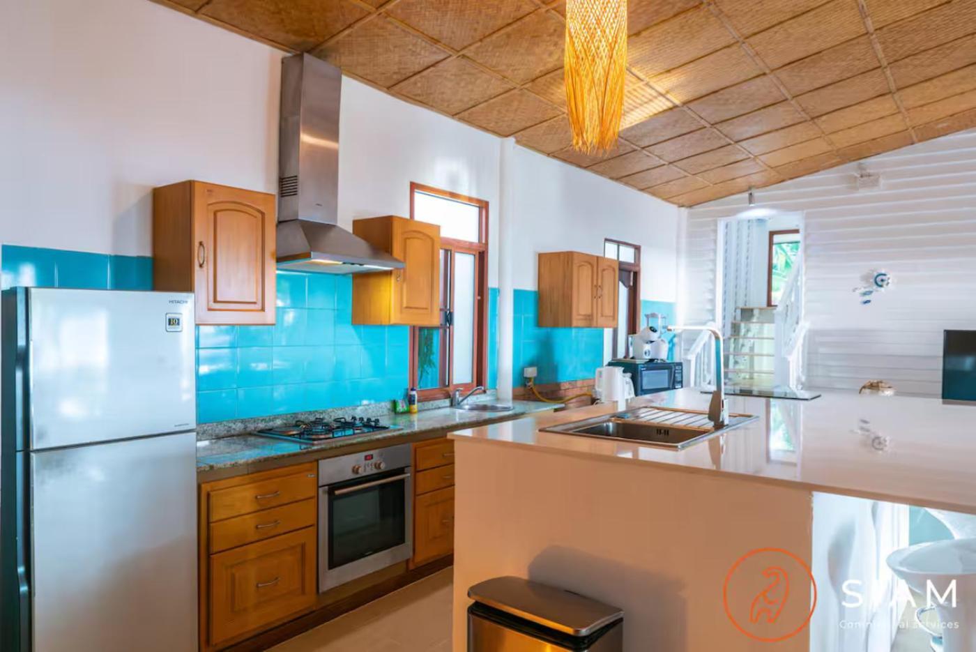 The Wooden Beach House 3Br - Sunset Beach Garden Taling Ngam (Koh Samui) Exterior foto