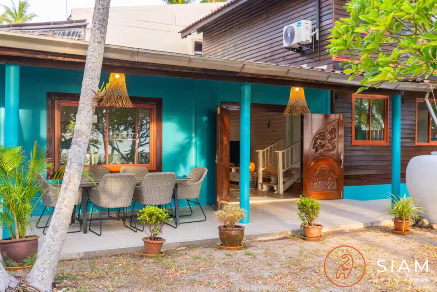 The Wooden Beach House 3Br - Sunset Beach Garden Taling Ngam (Koh Samui) Exterior foto