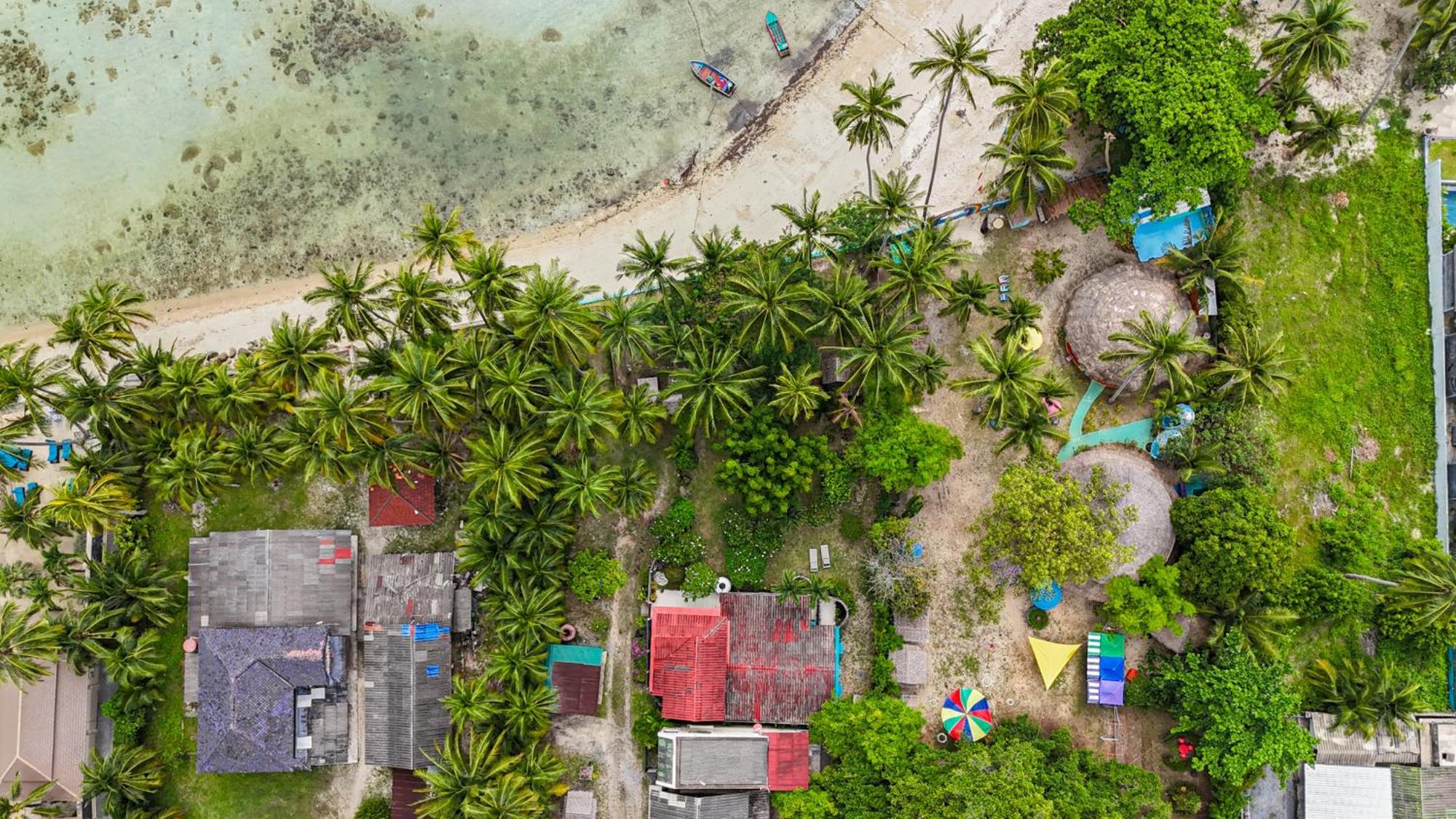The Wooden Beach House 3Br - Sunset Beach Garden Taling Ngam (Koh Samui) Exterior foto