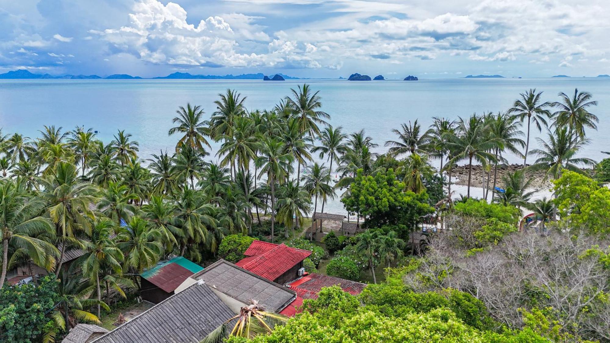 The Wooden Beach House 3Br - Sunset Beach Garden Taling Ngam (Koh Samui) Exterior foto
