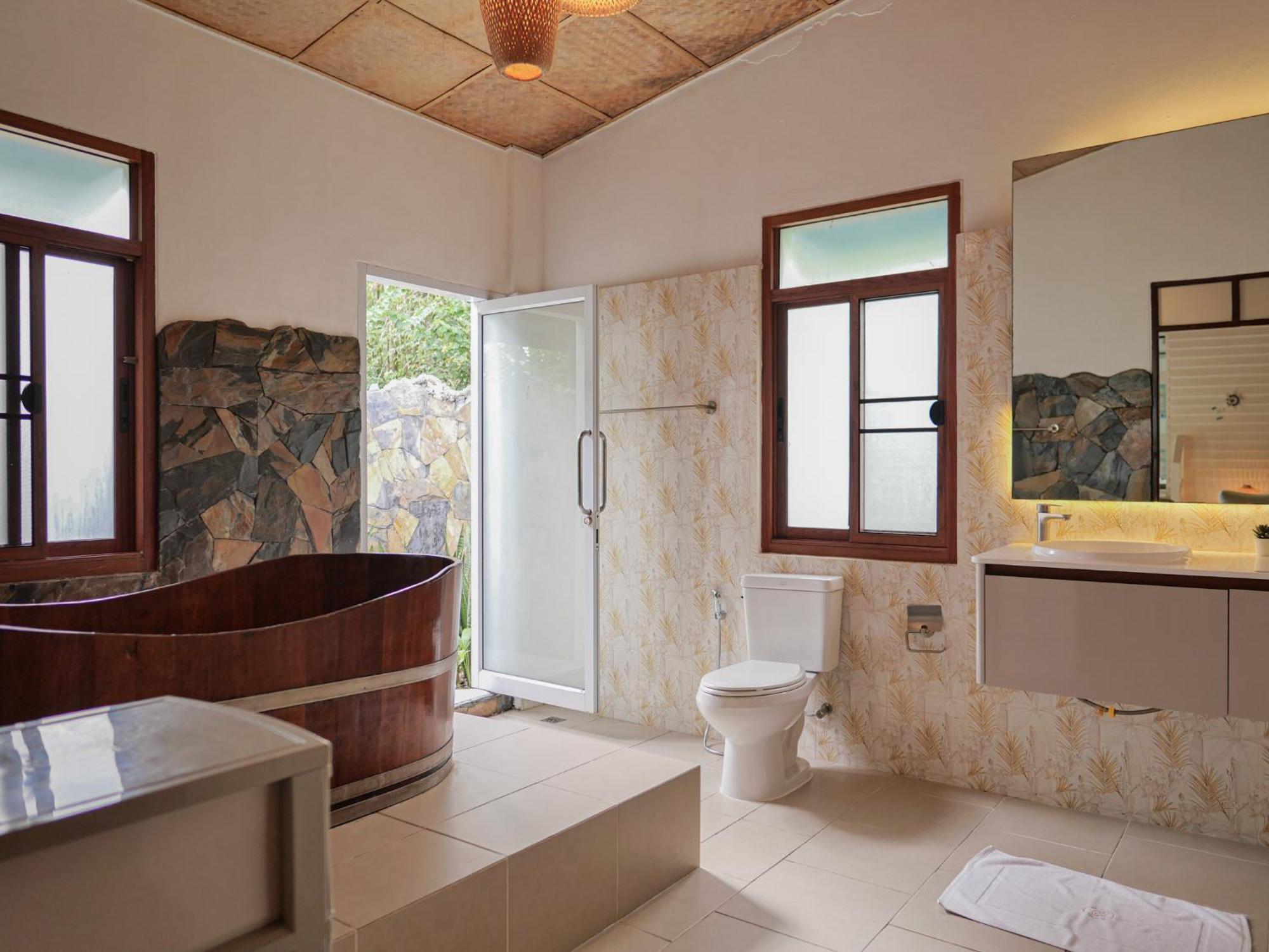 The Wooden Beach House 3Br - Sunset Beach Garden Taling Ngam (Koh Samui) Exterior foto