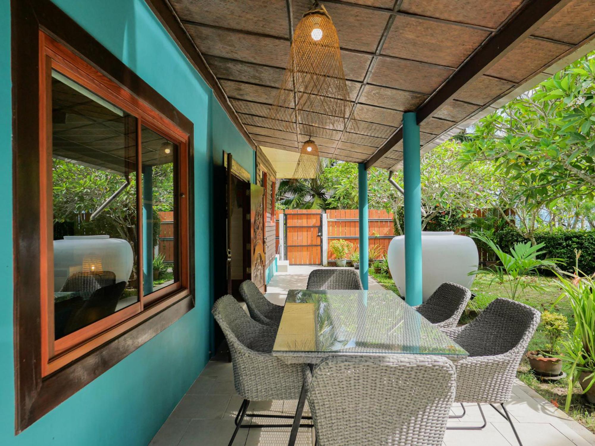 The Wooden Beach House 3Br - Sunset Beach Garden Taling Ngam (Koh Samui) Exterior foto